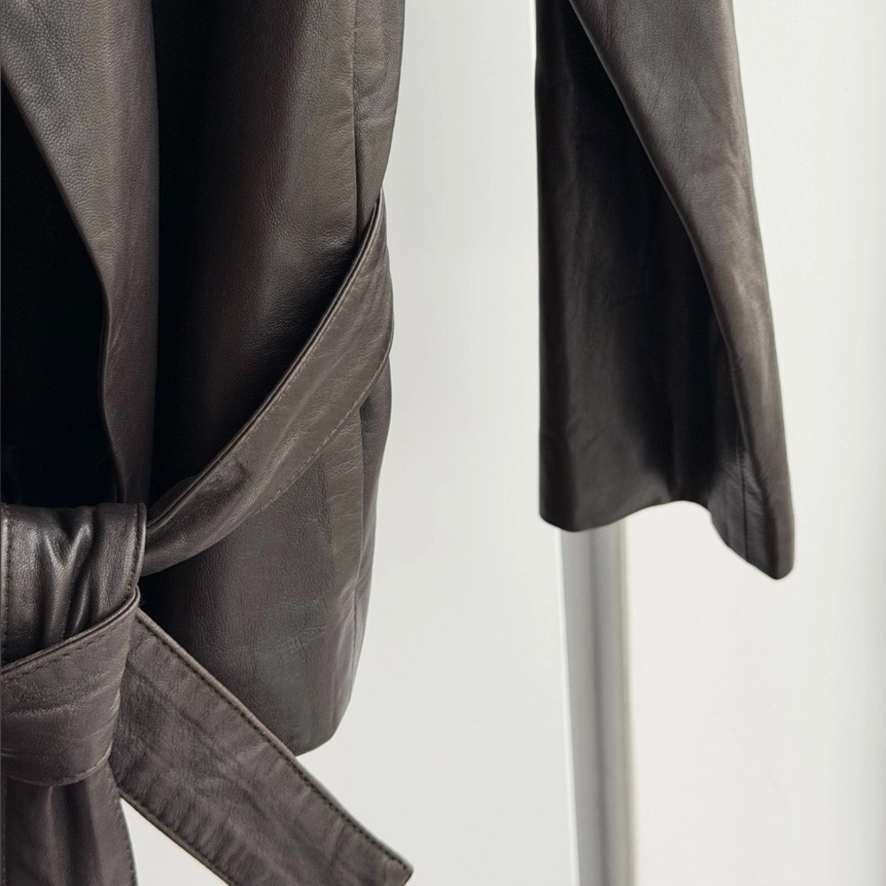 THE ROW Leather Jacket - Picture 4 of 5